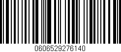 Código de barras (EAN, GTIN, SKU, ISBN): '0606529276140'