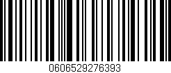 Código de barras (EAN, GTIN, SKU, ISBN): '0606529276393'