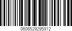 Código de barras (EAN, GTIN, SKU, ISBN): '0606529295912'