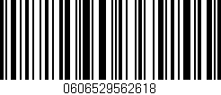 Código de barras (EAN, GTIN, SKU, ISBN): '0606529562618'