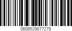 Código de barras (EAN, GTIN, SKU, ISBN): '0606529877279'