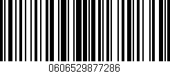 Código de barras (EAN, GTIN, SKU, ISBN): '0606529877286'