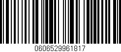 Código de barras (EAN, GTIN, SKU, ISBN): '0606529961817'