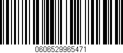 Código de barras (EAN, GTIN, SKU, ISBN): '0606529965471'