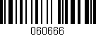 Código de barras (EAN, GTIN, SKU, ISBN): '060666'