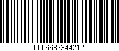 Código de barras (EAN, GTIN, SKU, ISBN): '0606682344212'