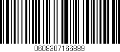 Código de barras (EAN, GTIN, SKU, ISBN): '0608307166889'