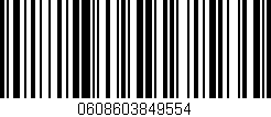 Código de barras (EAN, GTIN, SKU, ISBN): '0608603849554'