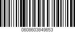 Código de barras (EAN, GTIN, SKU, ISBN): '0608603849653'