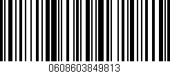 Código de barras (EAN, GTIN, SKU, ISBN): '0608603849813'