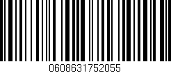 Código de barras (EAN, GTIN, SKU, ISBN): '0608631752055'
