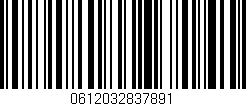 Código de barras (EAN, GTIN, SKU, ISBN): '0612032837891'