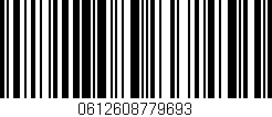 Código de barras (EAN, GTIN, SKU, ISBN): '0612608779693'