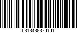 Código de barras (EAN, GTIN, SKU, ISBN): '0613468379191'