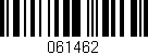 Código de barras (EAN, GTIN, SKU, ISBN): '061462'