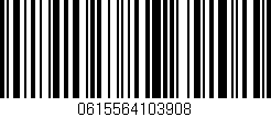 Código de barras (EAN, GTIN, SKU, ISBN): '0615564103908'