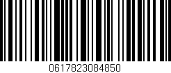 Código de barras (EAN, GTIN, SKU, ISBN): '0617823084850'