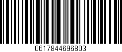 Código de barras (EAN, GTIN, SKU, ISBN): '0617844696803'