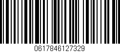 Código de barras (EAN, GTIN, SKU, ISBN): '0617846127329'