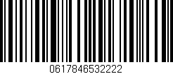 Código de barras (EAN, GTIN, SKU, ISBN): '0617846532222'