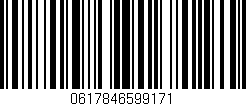 Código de barras (EAN, GTIN, SKU, ISBN): '0617846599171'