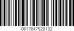 Código de barras (EAN, GTIN, SKU, ISBN): '0617847528132'