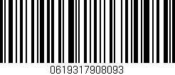 Código de barras (EAN, GTIN, SKU, ISBN): '0619317908093'
