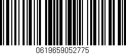 Código de barras (EAN, GTIN, SKU, ISBN): '0619659052775'