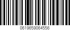 Código de barras (EAN, GTIN, SKU, ISBN): '0619659064556'