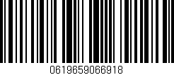 Código de barras (EAN, GTIN, SKU, ISBN): '0619659066918'