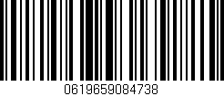 Código de barras (EAN, GTIN, SKU, ISBN): '0619659084738'