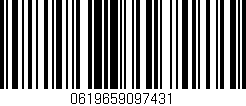Código de barras (EAN, GTIN, SKU, ISBN): '0619659097431'