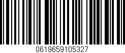 Código de barras (EAN, GTIN, SKU, ISBN): '0619659105327'