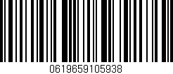 Código de barras (EAN, GTIN, SKU, ISBN): '0619659105938'