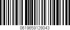 Código de barras (EAN, GTIN, SKU, ISBN): '0619659128043'