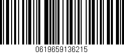 Código de barras (EAN, GTIN, SKU, ISBN): '0619659136215'