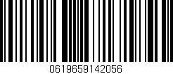 Código de barras (EAN, GTIN, SKU, ISBN): '0619659142056'