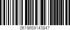Código de barras (EAN, GTIN, SKU, ISBN): '0619659143947'