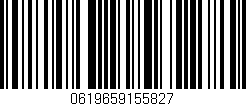 Código de barras (EAN, GTIN, SKU, ISBN): '0619659155827'