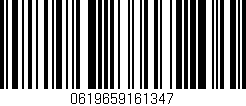 Código de barras (EAN, GTIN, SKU, ISBN): '0619659161347'