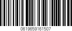 Código de barras (EAN, GTIN, SKU, ISBN): '0619659161507'