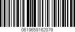 Código de barras (EAN, GTIN, SKU, ISBN): '0619659162078'