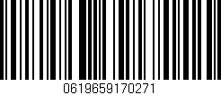 Código de barras (EAN, GTIN, SKU, ISBN): '0619659170271'
