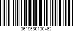 Código de barras (EAN, GTIN, SKU, ISBN): '0619660130462'