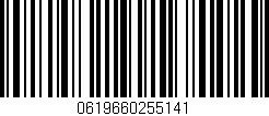 Código de barras (EAN, GTIN, SKU, ISBN): '0619660255141'