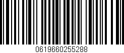 Código de barras (EAN, GTIN, SKU, ISBN): '0619660255288'