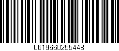 Código de barras (EAN, GTIN, SKU, ISBN): '0619660255448'