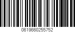 Código de barras (EAN, GTIN, SKU, ISBN): '0619660255752'