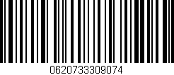 Código de barras (EAN, GTIN, SKU, ISBN): '0620733309074'