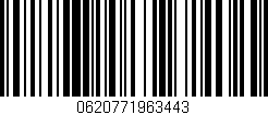 Código de barras (EAN, GTIN, SKU, ISBN): '0620771963443'